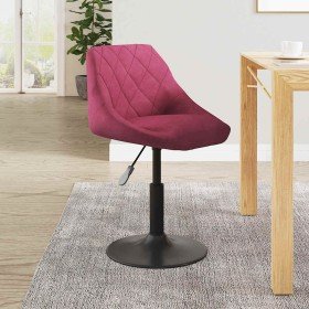Silla de comedor terciopelo rojo tinto en Sillas de comedor | Comprar online en Foru.es