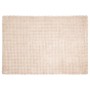 Manta de Piel de Conejo Sintética Beige 150 x 220 cm Poliéster en Ropa de cama | Comprar online en Foru.es