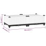 Arriate polipropileno 80x40x23 cm de vidaXL, Maceteros y jardineras - Ref: Foro24-153305, Precio: 46,36 €, Descuento: %