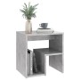 Mesitas de noche 2 uds contrachapada gris hormigón 40x30x40 cm de vidaXL, Mesitas de noche - Ref: Foro24-806337, Precio: 42,7...