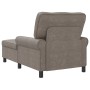 Sillón reclinable con cojín Gris 91 x 157 x 91 cm PU antiguo en Divanes | Comprar online en Foru.es