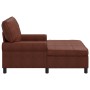 Sillón reclinable Marrón Brillante 91 x 157 x 91 cm PU antiguo en Divanes | Comprar online en Foru.es