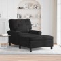 Sillón reclinable con cojín Negro 91 x 157 x 91 cm Terciopelo en Divanes | Comprar online en Foru.es
