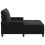 Sillón reclinable con cojín Negro 91 x 157 x 91 cm Terciopelo en Divanes | Comprar online en Foru.es