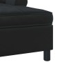 Sillón reclinable con cojín Negro 91 x 157 x 91 cm Terciopelo en Divanes | Comprar online en Foru.es