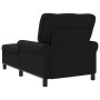 Sillón reclinable con cojín Negro 91 x 157 x 91 cm tela en Divanes | Comprar online en Foru.es