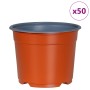 Maceta de flores 50 pcs Cerámica Ø 15 x 12.5 cm Plástico en Macetas y jardineras | Comprar online en Foru.es