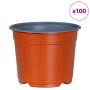 Maceta de flores 100 pcs Cerámica Ø 15 x 12.5 cm Plástico en Macetas y jardineras | Comprar online en Foru.es