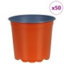 Maceta de flores 50 pcs Cerámica Ø 15 x 12.5 cm Plástico en Macetas y jardineras | Comprar online en Foru.es