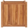 Arriate elevado madera maciza de teca 50x50x50 cm en Macetas y jardineras | Comprar online en Foru.es
