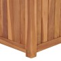 Arriate elevado madera maciza de teca 50x50x50 cm en Macetas y jardineras | Comprar online en Foru.es
