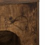 Casa para Gatos Roble ahumado 42,5 x 40 x 52,5 cm en Mobiliario para gatos | Comprar online en Foru.es