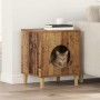 Casa para Gatos Madera vieja 42,5 x 40 x 52,5 cm en Mobiliario para gatos | Comprar online en Foru.es