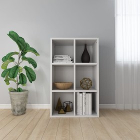 Estantería/Aparador madera de ingeniería blanco 66x30x98 cm en Librerías y estanterías | Comprar online en Foru.es