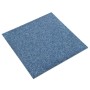 Baldosas de suelo de moqueta 20 uds 5 m² 50x50 cm azul en Materiales de construcción | Comprar online en Foru.es