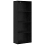 Librería Roble Negro 60 x 30 x 151,5 cm Madera de ingeniería en Librerías y estanterías | Comprar online en Foru.es