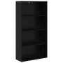 Librería Roble Negro 80 x 30 x 151,5 cm Madera de ingeniería en Librerías y estanterías | Comprar online en Foru.es