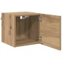 Mueble de TV Roble artesanal 30,5 x 30 x 30 cm en Muebles TV | Comprar online en Foru.es