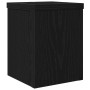 Soporte de plantas 2 pcs Roble Negro 15 x 15 x 20 cm en Soportes para macetas | Comprar online en Foru.es