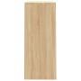 Mueble zapatero de madera contrachapada color roble 60x35x84cm en Zapateros y organizadores de calzado | Comprar online en Foru.