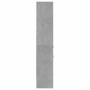 Estantería de madera contrachapada gris hormigón 40x35x180 cm en Librerías y estanterías | Comprar online en Foru.es