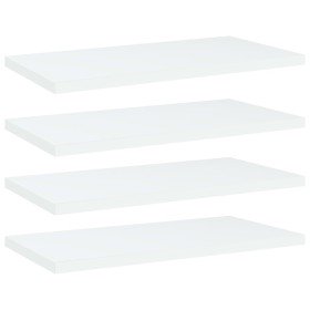 Estantes de estantería 4 uds contrachapada blanco 40x20x1,5 cm en Estanterías | Comprar online en Foru.es