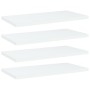 Estantes de estantería 4 uds contrachapada blanco 40x20x1,5 cm en Estanterías | Comprar online en Foru.es