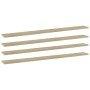 Estante estantería 4uds contrachapada roble Sonoma 100x10x1,5cm en Estanterías | Comprar online en Foru.es