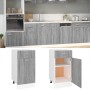 Mueble bajo con cajón "Lyon" gris Sonoma, 40 x 46 x 81,5 cm, madera de ingeniería, en Armarios de cocina | Comprar online en For