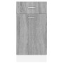 Mueble bajo con cajón "Lyon" gris Sonoma, 40 x 46 x 81,5 cm, madera de ingeniería, en Armarios de cocina | Comprar online en For