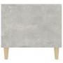 Mesa de centro madera contrachapada gris hormigón 90x49x45 cm en Mesas de centro | Comprar online en Foru.es