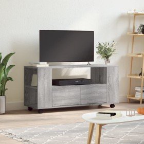 Mueble de TV madera de ingeniería gris Sonoma 102x34,5x43 cm en Muebles TV | Comprar online en Foru.es