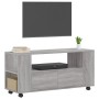 Mueble de TV madera de ingeniería gris Sonoma 102x34,5x43 cm en Muebles TV | Comprar online en Foru.es
