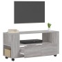 Mueble de TV madera de ingeniería gris Sonoma 102x34,5x43 cm en Muebles TV | Comprar online en Foru.es
