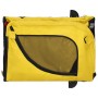 Remolque bicicleta mascotas hierro tela Oxford amarillo negro de vidaXL, Cochecitos para mascotas - Ref: Foro24-94008, Precio...