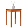 Mesa de comedor madera maciza de pino marrón cera 55x55x75 cm en Mesas de comedor | Comprar online en Foru.es