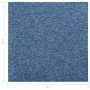 Baldosas de suelo de moqueta 20 uds 5 m² 50x50 cm azul en Materiales de construcción | Comprar online en Foru.es