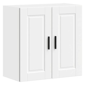 Armario de pared para cocina Porto madera de ingeniería blanca en Armarios de cocina | Comprar online en Foru.es