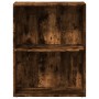 Estantería madera de ingeniería roble ahumado 60x30x77 cm en Librerías y estanterías | Comprar online en Foru.es