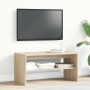 Mueble de TV madera contrachapada roble Sonoma 80x40x40cm en Muebles TV | Comprar online en Foru.es