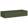 Jardinera acero verde oliva 200x80x40 cm en Macetas y jardineras | Comprar online en Foru.es