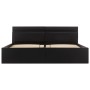 Cama canapé hidráulica con LED cuero sintético negra 180x200 cm de vidaXL, Camas y somieres - Ref: Foro24-285545, Precio: 329...