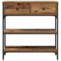 Mesa Consola con cajón Madera vieja 72.5 x 25 x 75 cm en Mesas auxiliares | Comprar online en Foru.es