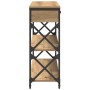 Mesa de Consola con cajón Roble artisan 100 x 28 x 75 cm en Mesas auxiliares | Comprar online en Foru.es