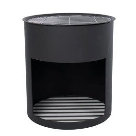 RedFire Brasero tipo barril Milshire acero negro de RedFire, Chimeneas - Ref: Foro24-429040, Precio: 126,92 €, Descuento: %