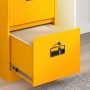 Mueble archivador con cajón Amarillo Mostaza 44 x 50 x 106.5 cm en Armarios y almacenamiento | Comprar online en Foru.es