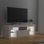 Mueble para TV con luces LED blanco 120x35x40 cm de vidaXL, Muebles TV - Ref: Foro24-804346, Precio: 79,73 €, Descuento: %
