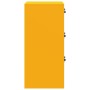 Mueble archivador con cajón Amarillo Mostaza 44 x 50 x 106.5 cm en Armarios y almacenamiento | Comprar online en Foru.es