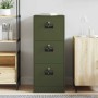 Mueble archivador con cajón Verde Oliva 44 x 50 x 106.5 cm en Armarios y almacenamiento | Comprar online en Foru.es