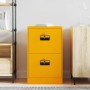Mueble archivador con cajón Amarillo Mostaza 44 x 50 x 106.5 cm en Armarios y almacenamiento | Comprar online en Foru.es
